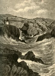 "The Spouting Cave", 1872.  