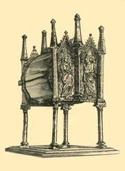Relicário, século XIV, 1881.