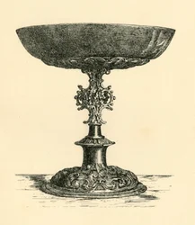 Tazza de prata, início do século XVII, 1881.