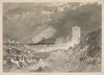 Entrada para Fowey Harbour, Cornualha