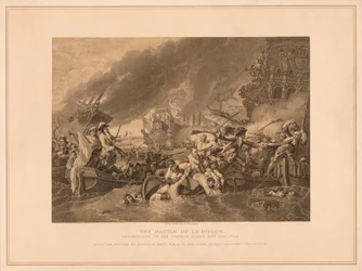 "A Batalha de La Hogue", 1692 1878