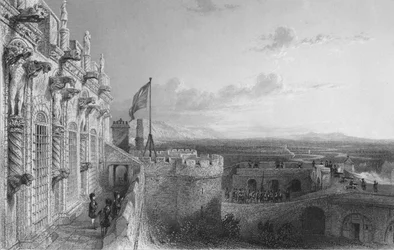 Castelo de Stirling, século XIX.