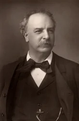 "Charles Santley (1834-1922) barítono inglês (woodburytype).