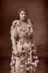 "Julia Neilson (1868-1957) Atriz inglesa (woodburytype)