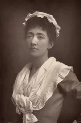 "Marion Terry (1852-1930) Atriz inglesa e irmã de Ellen Terry e Fred Terry (woodburytype)