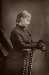 "A Imperatriz Eugénia (1826-1920), viúva de Napoleão III de França. (woodburytype)