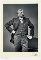 Alexandre Gustave Eiffel, engenheiro francês, final do século XIX