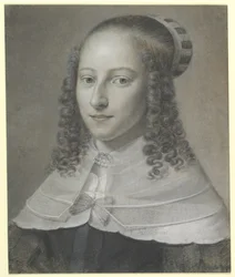 Retrato de uma jovem mulher