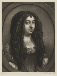 Retrato de uma mulher com véu