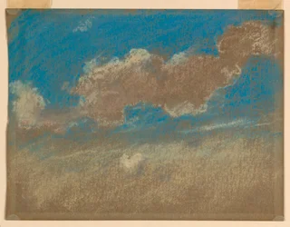 Nuvens em um céu azul
