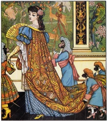 "A Beleza e a Batida": Ilustração de Walter Crane (1845-1915)
