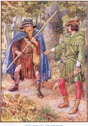 Robin Hood e o mendigo, c. 1920
