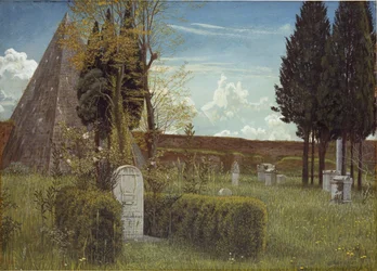 O Túmulo de Keats, 1873