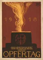 1918 Opfertag Dia do sacrifício, 1918.