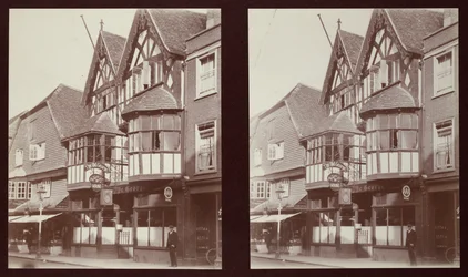 Old George Inn, 17 High Street, Salisbury, Wiltshire, 1913.