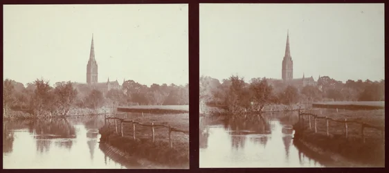 Catedral de Salisbury, Salisbury, Wiltshire, Wiltshire, 1913.
