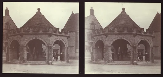 Somerton Market Cross, Market Place, Somerton, South Somerset, Somerset, 1913.