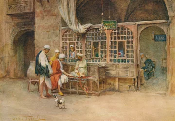 No Cairene Cafe, c1905, 1912