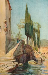 At. São Michele, Rapallo, c1910, 1912