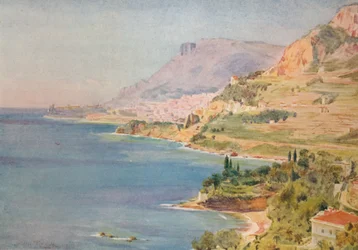 O Principado de Mônaco, c1910, 1912