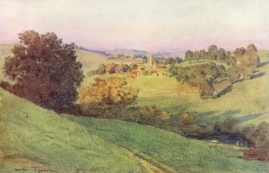 Wessex: Bathford, Somerset (litografia a cores)