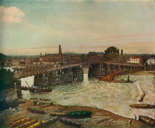 Ponte velha de Battersea, 1874 1933