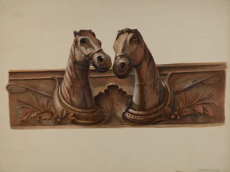 Barn Decoration, c. 1938.