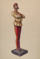 Cigar Store Figure, c. 1937.