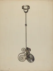 Stand for Incense Burner, c. 1938.