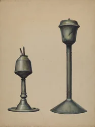 Duas Lâmpadas de Óleo, c. 1938.