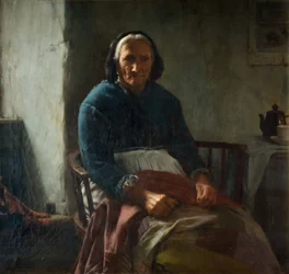 An Old Cornish Woman, 1882-1900.