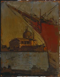 Il Redentore, de Zattere, Veneza, c.1895-96