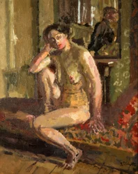 Interior com nudez