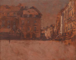 La Grande Rue, Dieppe (óleo sobre tela)