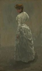 O vestido cinzento