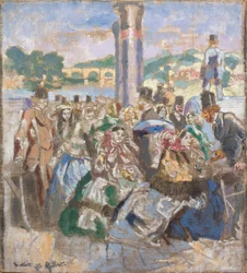 O rio [segundo John Gilbert], c. 1930-31 (óleo sobre tela)