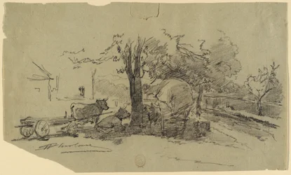 Uma praça da vila