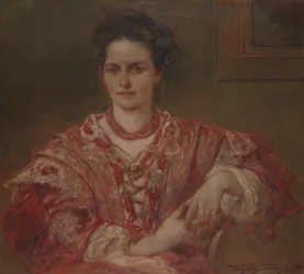 Retrato de Dorothea A. Dreier (1870
