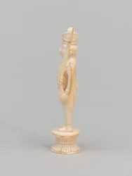 Peão branco, peça de xadrez, Índia