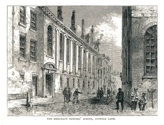 The Merchant Taylors School, Suffolk Lane, 1878