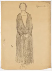 Retrato de uma senhora (de corpo inteiro)