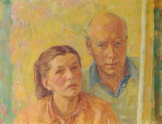 Retrato duplo Walter e Grete Gamerith