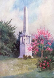 Memorial da Crimeia, Cemitério Britânico, Haidar Pasha (litografia a cores)