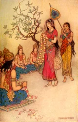 "Damayanti Escolhendo um Marido", 1913.