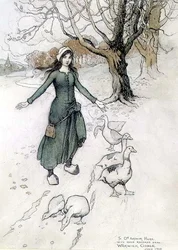 A Menininha Goose-Girl