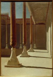 Galeria na cidadela de Samarcanda