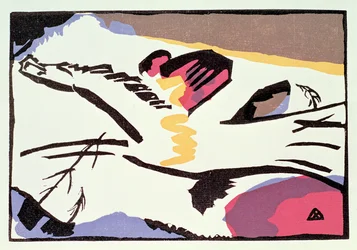 Cavalo, de « Der Blaue Reiter », 1911