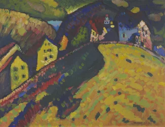 Casas em Murnau, 1909