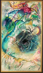 Improvisação sem título (pintura sobre tela)
