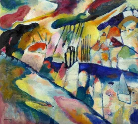 Paisagem com chuva. 1913